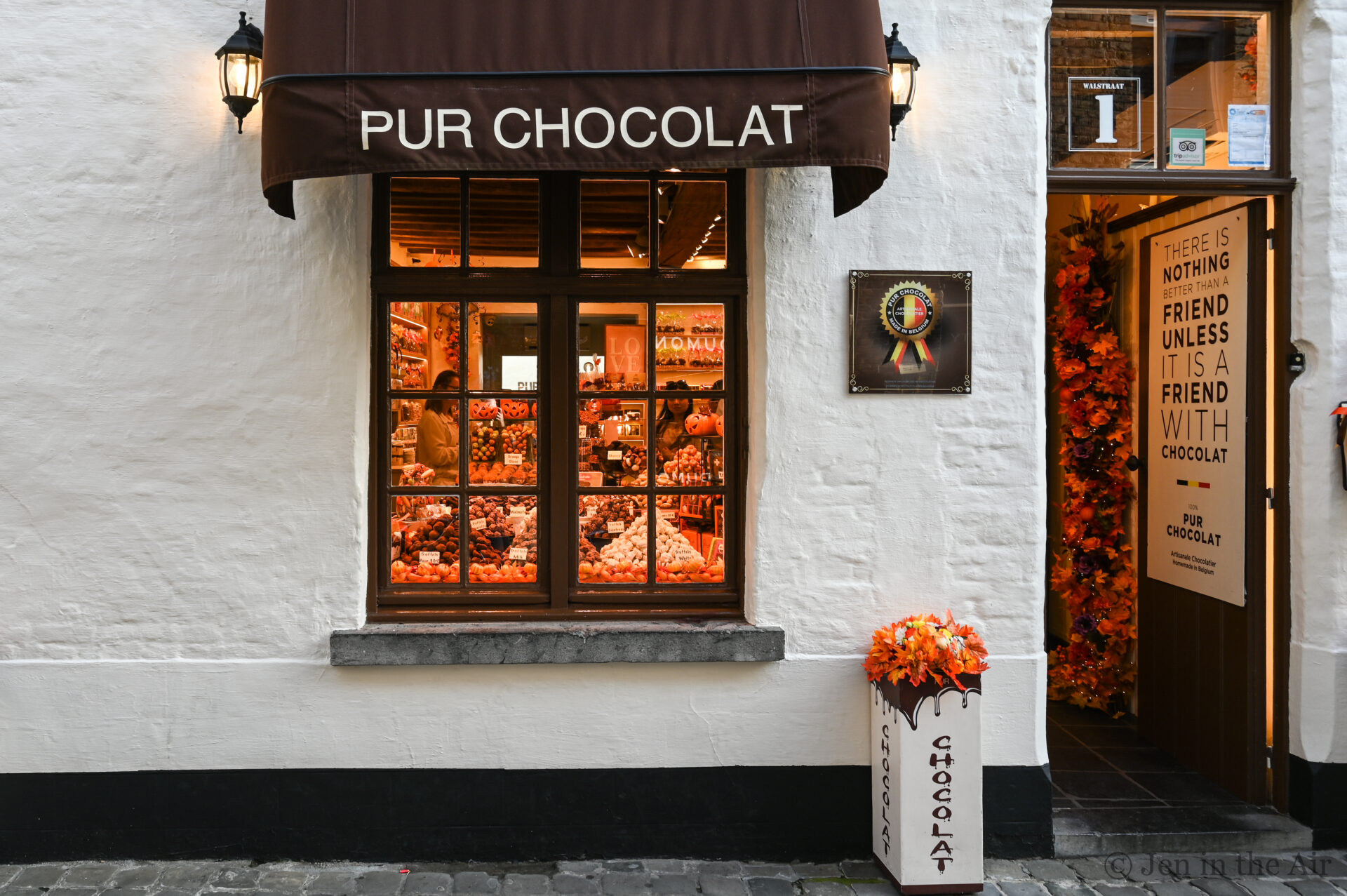 Chocolate Shopping in Bruges, Belgium